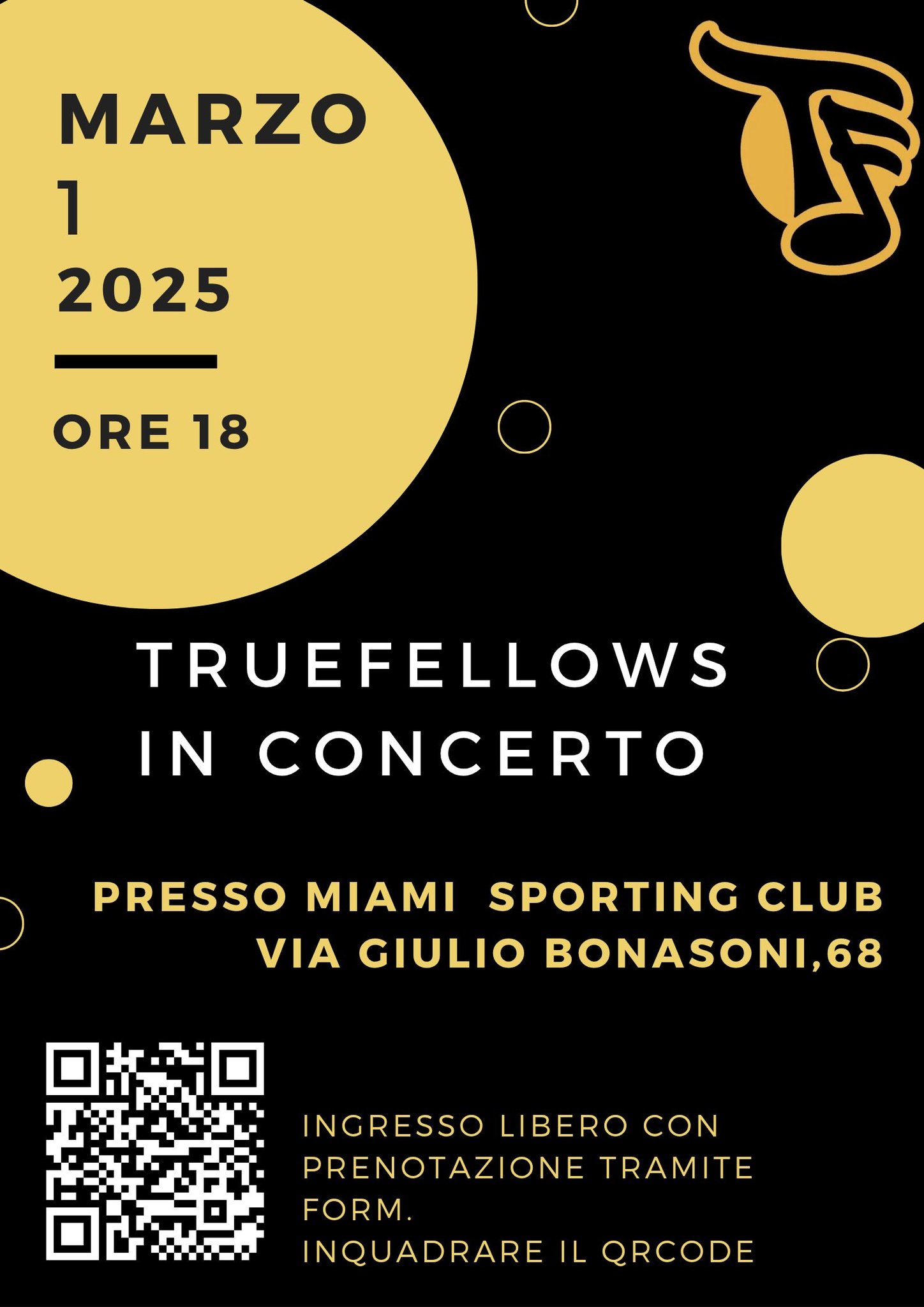 Concerto al Miami  Sporting Club!