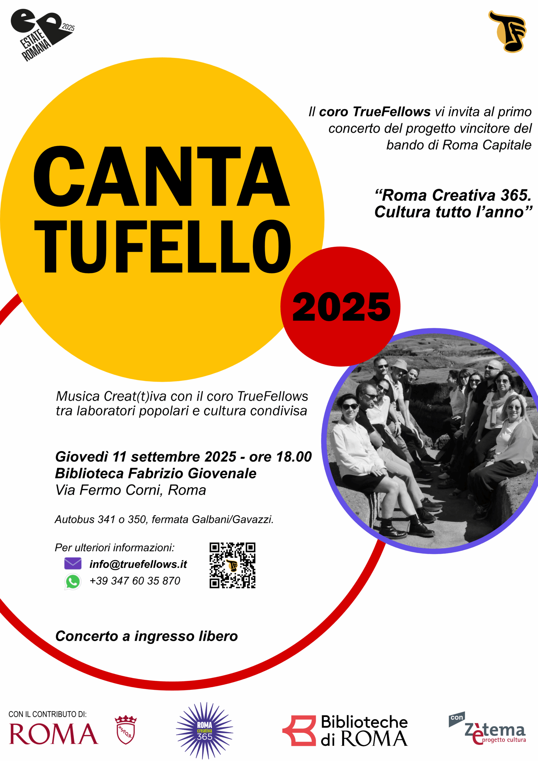 Concerto CANTA TUFELLO 2025